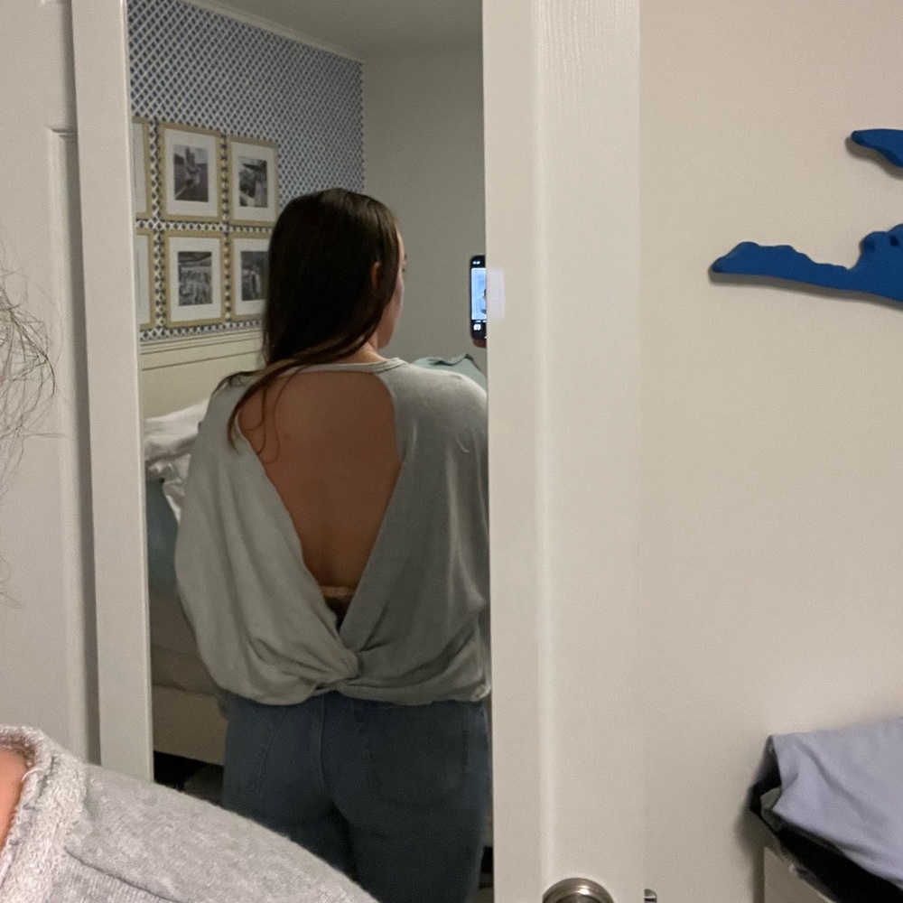 Aerie Open Back Sweatshirt